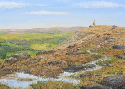 ds591 Yorkshires failed space programme Stoodley Pike 36x24 2020 £480