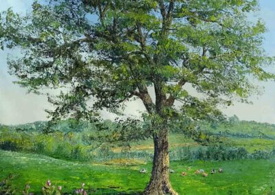 ds613 Ash Tree Wharfedale 30x40in 2021 £520