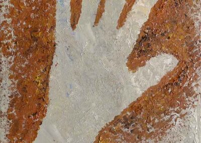 ds618 Behaving like a Neanderthal Cave Art Hand Print 2 30x40cm 2021 £60